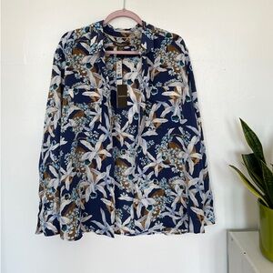 Silk shirt floral long sleeve Tommy Bahama